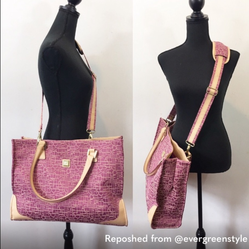 DVF Pink Computer Tote Bag💗